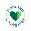 honored caregiver badge